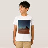 キャノンビーチオレゴン・ハイスタック Tシャツ (正面フル)