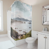 キャノンビーチ海ビュー シャワーカーテン (インサイチュ)
