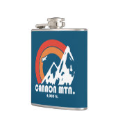 キャノンマウンテンニューハンプシャーサンイーグル フラスク (左)