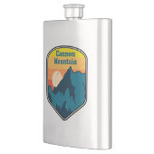 キャノンマウンテンニューハンプシャーサンライズ フラスク (左)