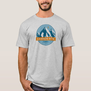 キャノンマウンテンニューハンプシャースターズムーン Tシャツ