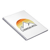 キャノンマウンテンニューハンプシャーレトロ ノートブック (右側)