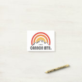 キャノンマウンテンニューハンプシャー ポストイット (デスク上)