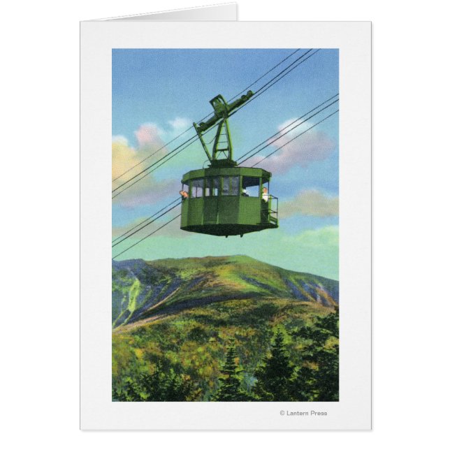 キャノン山トラム昇順のビュー (正面)