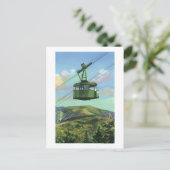 キャノン山トラム昇順のビュー ポストカード (スタンド正面)