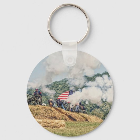 キャノン火災 キーホルダー (正面)