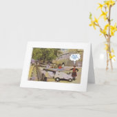 キャノン誕生日カード – Him カード (黄色い花)