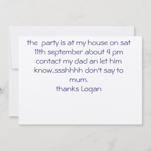 キャノン1 048ヨ·ダデスとデュデッテスは私の歯車を…… 招待状 (裏面)