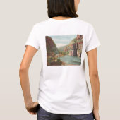 キャノン、グランド・リバー(キャニオン)の壁 Tシャツ (裏面)