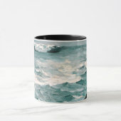 キャノン・ロック、素晴らしWinslow Homer Mugによるアート マグカップ (中央)