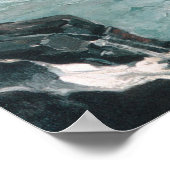 キャノン・ロック(1895)油・オン・キャンバスポスター ポスター (角)