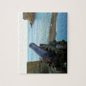 キャノンPorthlevenコーンウォールイギリス ジグソーパズル (縦)