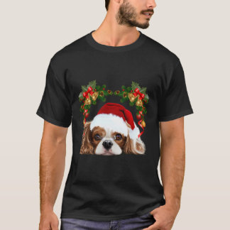 キャバおもしろいリアキングチャールズスパニエル犬恋人醜いChr Tシャツ