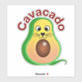 キャバカド…猫の多くの気分を探る シール (シート)