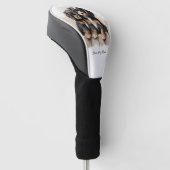 キャバフレンドリーリアキングチャールズスパニエル犬子犬 ゴルフヘッドカバー (アングル)