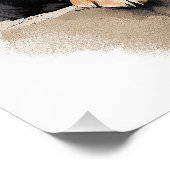 キャバフレンドリーリアキングチャールズスパニエル犬子犬 ポスター (コーナー)