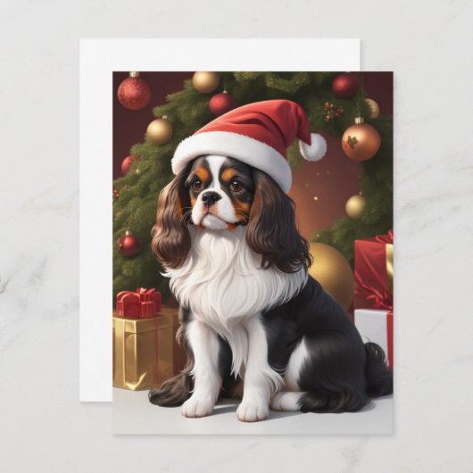 キャバリアのクリスマス (正面/裏面)