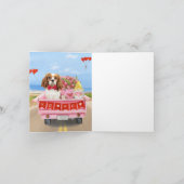 キャバリアキングドッグ バレンタインデートラック ハート カード (内部)