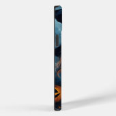 キャバリアキングパンプキンのハロウィーンのお化け Case-Mate iPhoneケース (裏面 / 右)