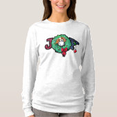 キャバリア・キング・チャールズ・クリスマスTシャツ Tシャツ (正面)