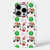 キャバリア・キング・チャールズ・スパニエルのクリスマス Case-Mate iPhoneケース (裏面)