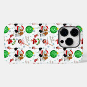 キャバリア・キング・チャールズ・スパニエルのクリスマス Case-Mate iPhoneケース (裏面 (横))