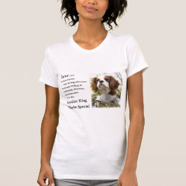 キャバリア・キング・チャールズ・スパニエルへのプレゼント Tシャツ