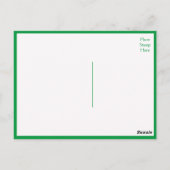 キャバリア・キング・チャールズ・スパニエル子犬の犬ポストカード ポストカード (裏面)