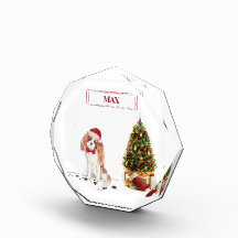 キャバリア・キング・チャールズ・スパニエル クリスマスの犬の面白いデザイン