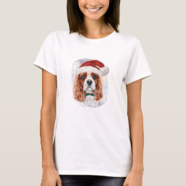  キャバリア・キング・チャールズ・スパニエル クリスマス ギフト Tシャツ
