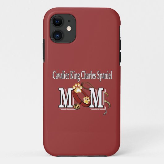 キャバリア・キング・チャールズ・スパニエル・ママ ギフト Case-Mate iPhoneケース (裏面)