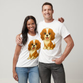 キャバリア・キング・チャールズ・スパニエル: 御執心の王様 Tシャツ (ユニセックス)