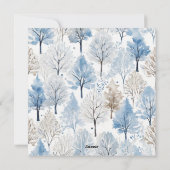 キャバリア・キング・チャールズ・スパニエル 犬 メリークリスマス シーズンカード (裏面)