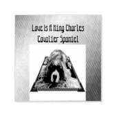 キャバリエスパニエル犬ポップアウトアート、自己スタンプ セルフインキングスタンプ (デザイン)