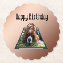 キャバリエスパニエル犬ポポプアウトアート