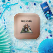 キャバリエスパニエル犬ポポプアウトアート ペーパープレート (パーティー)