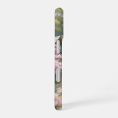 キャバリエールキングチャールズさくらんぼフラズウィズアレインボー iPhone 16ケース (右側面)