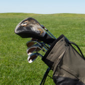 キャバリエールキングチャールズスパニエル犬ドッグイン風001 ゴルフヘッドカバー (インサイチュ)