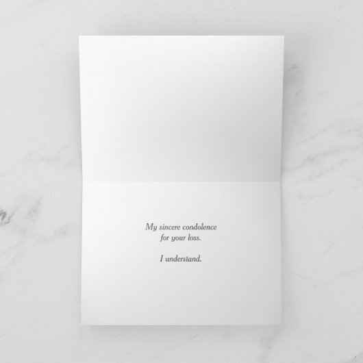 キャバリエ王チャールズ犬の同情カードの損失 シーズンカード (内部)