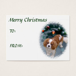 キャバリヤーキングチャールズスパニエル犬クリスマスギフト