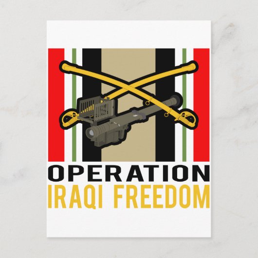 キャバリー・スティンガー OIF ポストカード (正面)