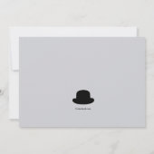 キャバレーの女の子との独身パーティー 招待状 (裏面)