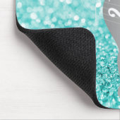 キャバレーミュージカルダンスガールティファニーターコイズホワイト マウスパッド (コーナー)