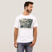 キャバレーdu Chat Noir 1886年 Tシャツ (正面フル)