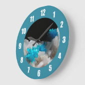 キャバンサイトオンスチルバイト ラージ壁時計 (傾斜)