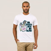 キャビティは生きた出しません Tシャツ (正面フル)