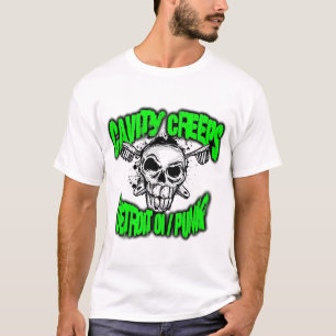 キャビティはTシャツ- "デトロイトOI/PUNK"はいます Tシャツ