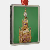 キャビネットの時計、c.1766 メタルオーナメント (右)