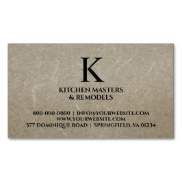 キャビネット石積み マグネット名刺