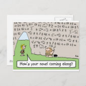 キャビマン絵画洞窟の小説 ポストカード (正面/裏面)